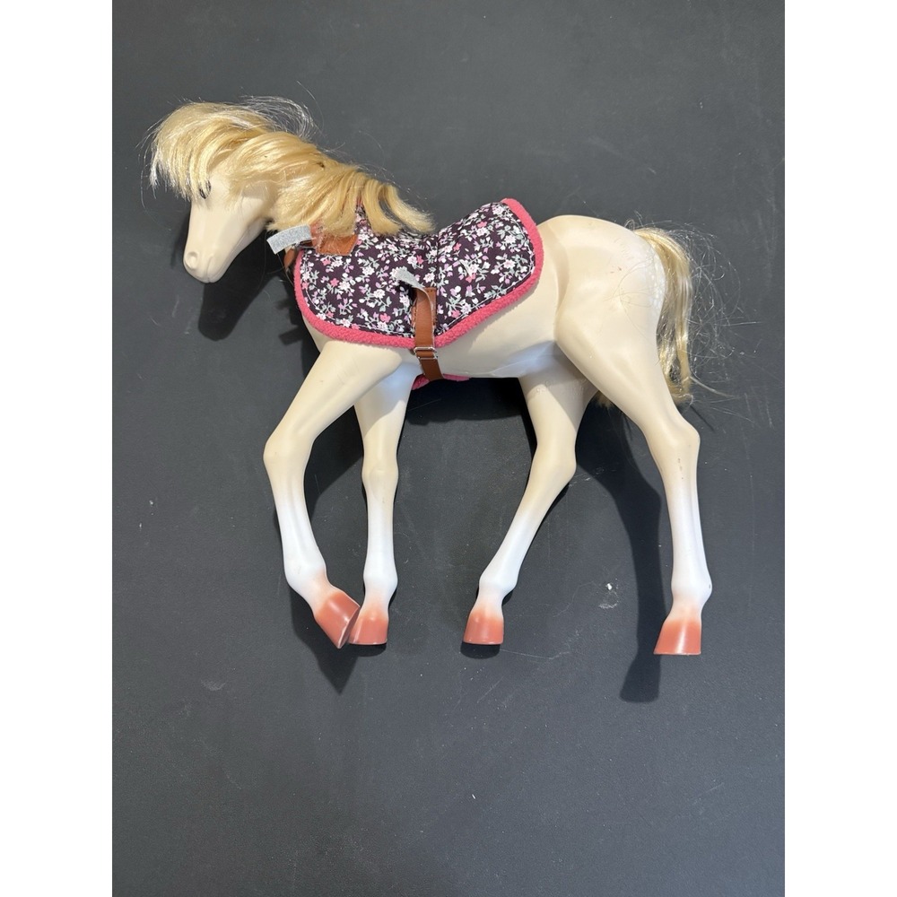 Our Generation 18 Inch Palomino Foal Horse‎ With Accessories Set